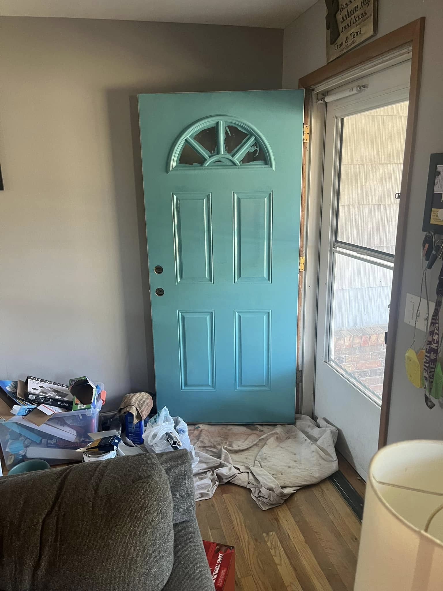 Residential room painting project