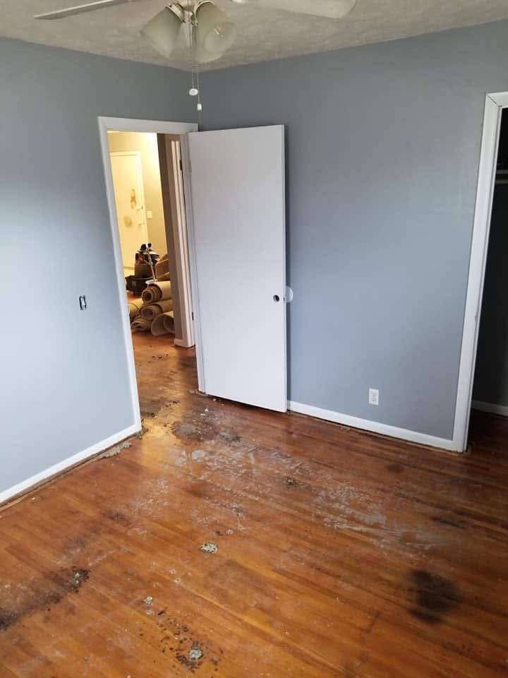 Residential painting finish work