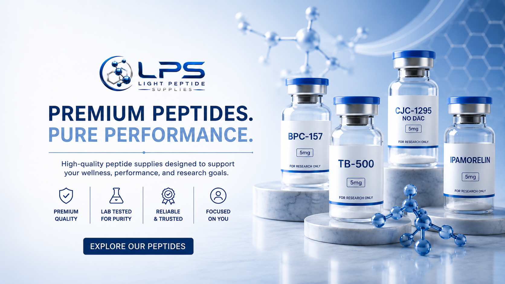 Premium Peptides. Pure Performance. — Light Peptide Supplier
