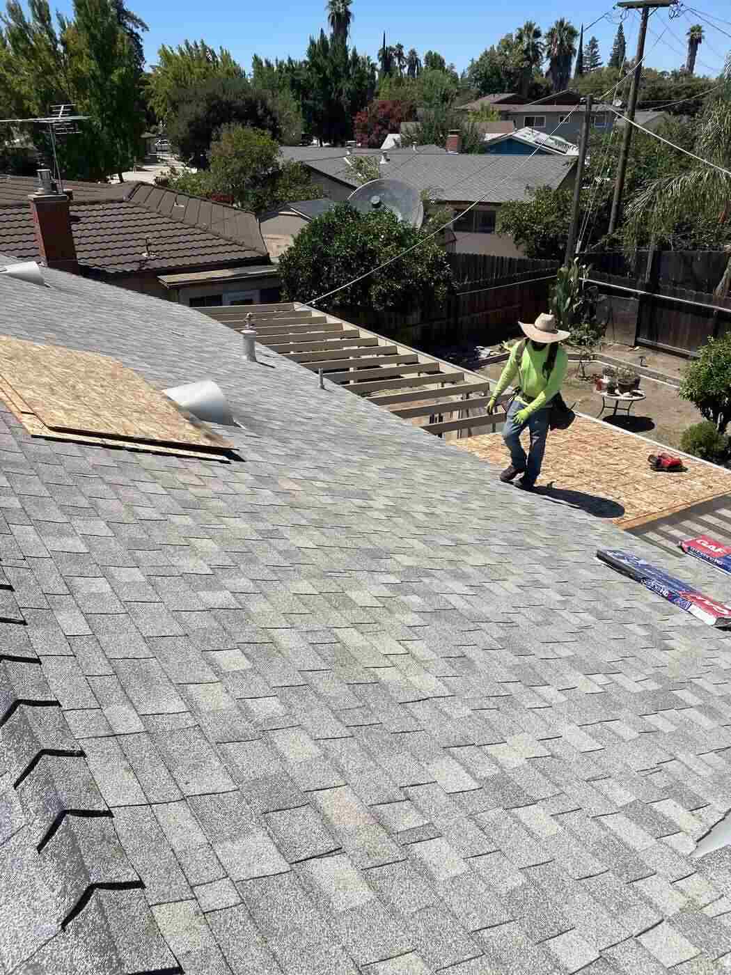 GAF Timberline install with Legend crew