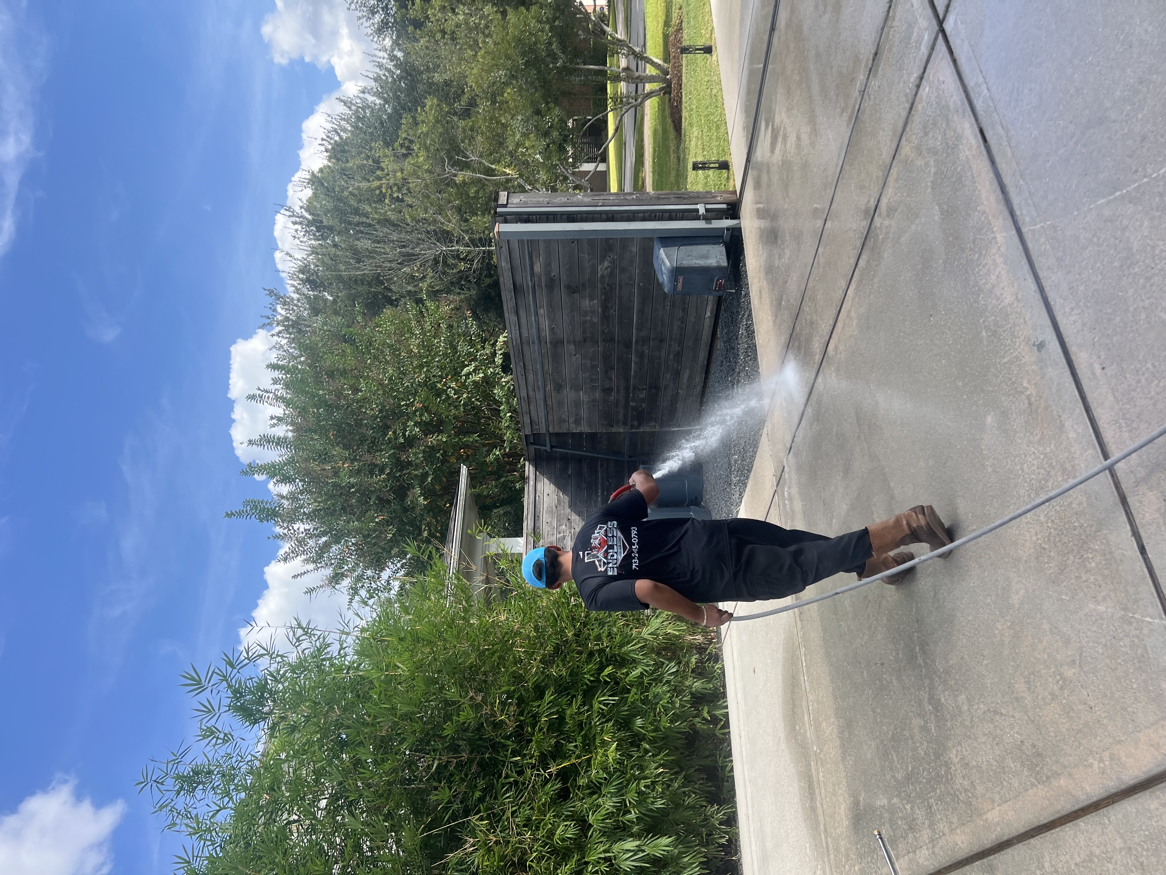 Pool Deck Cleaning