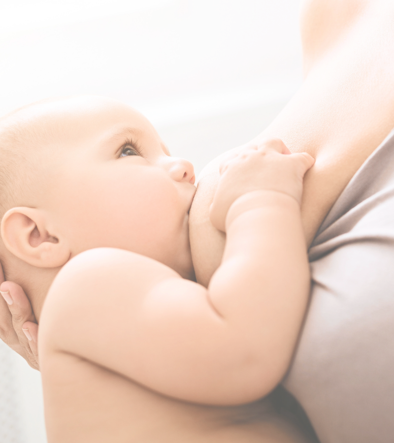 Mama doing baby bodywork