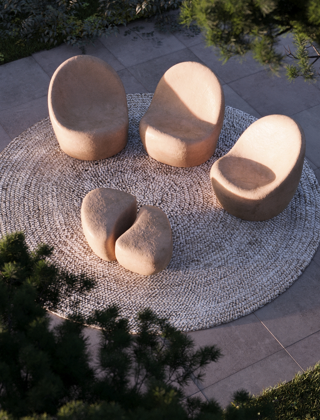 Nafar Chair detail angle