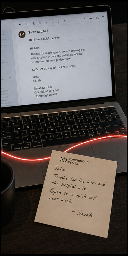 Engaged prospect reply