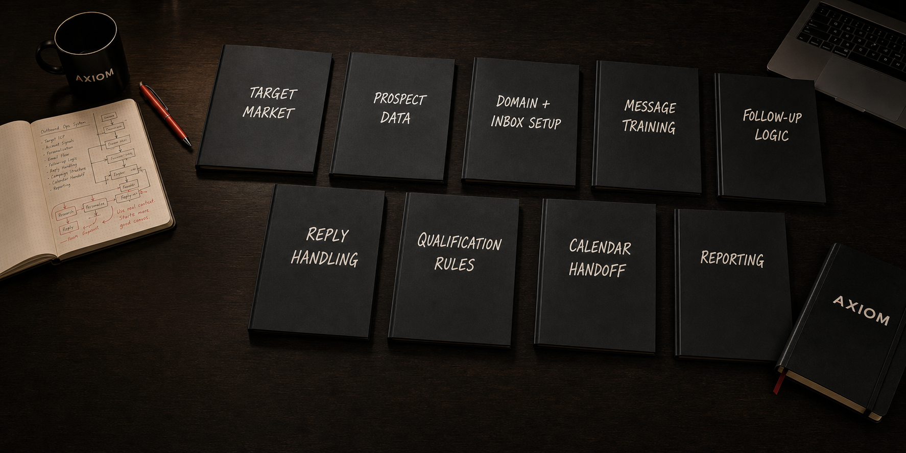 Organized folders for the outbound operating system
