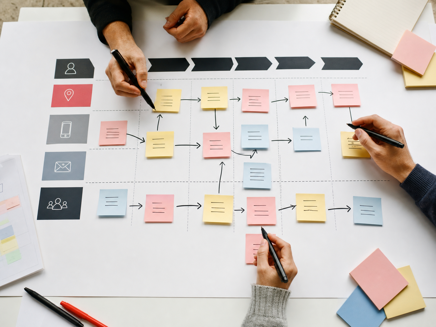 Customer journey strategy planning