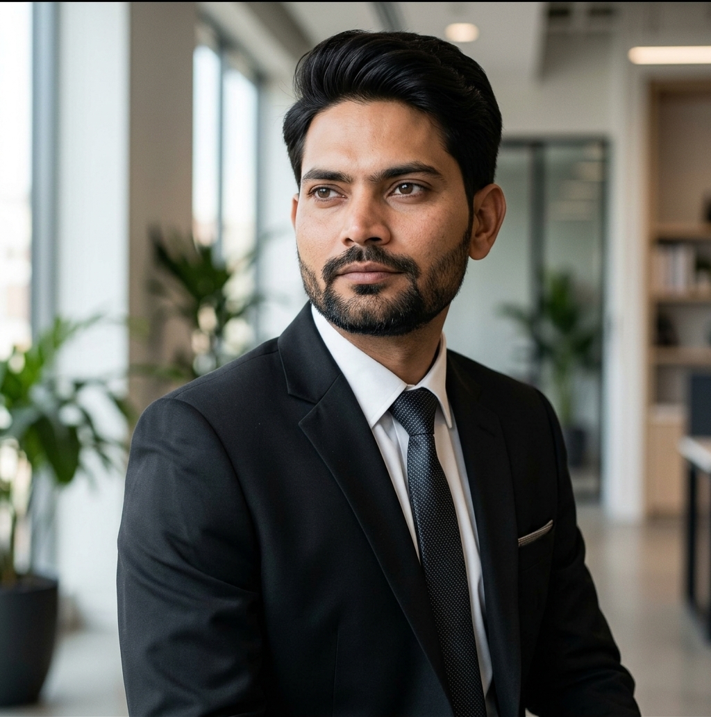 Muhammad Kamran, founder of B.A Pass Hair Salon