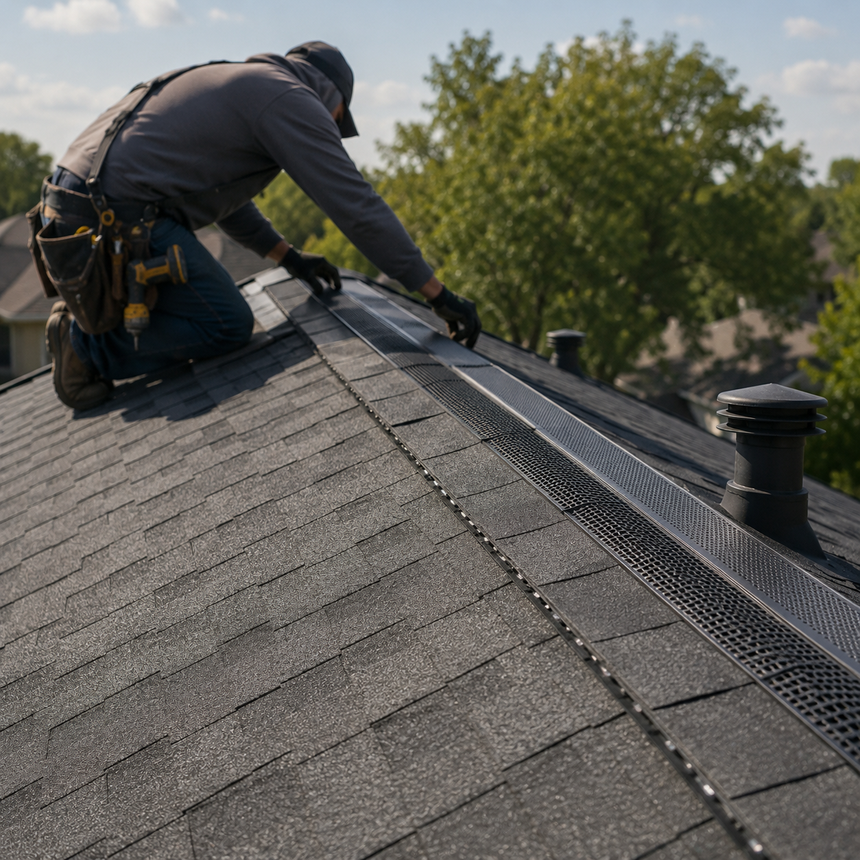 Roof Ventilation Upgrading in Edmonton