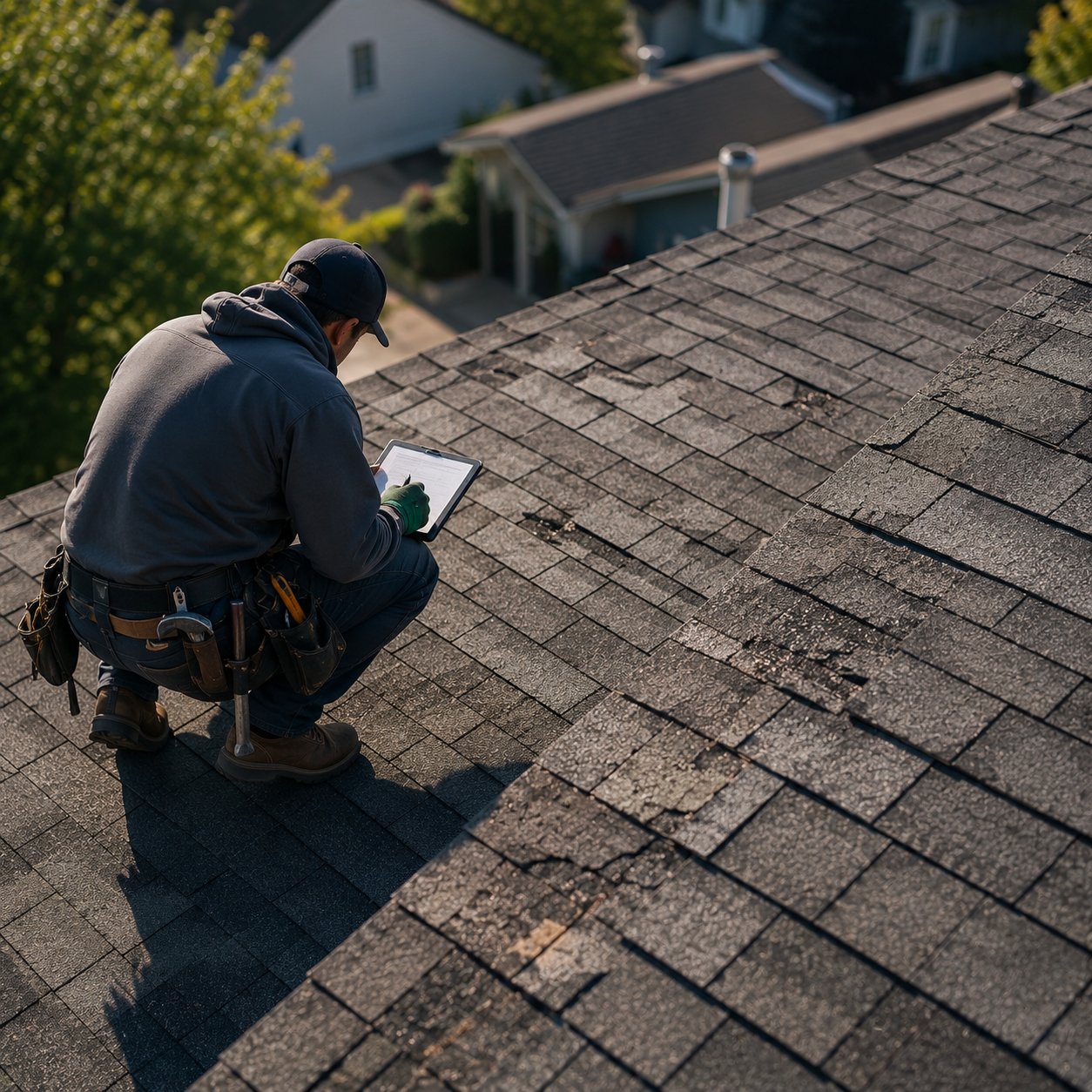 Roof Inspecting & Insurance Claim Assisting in Edmonton