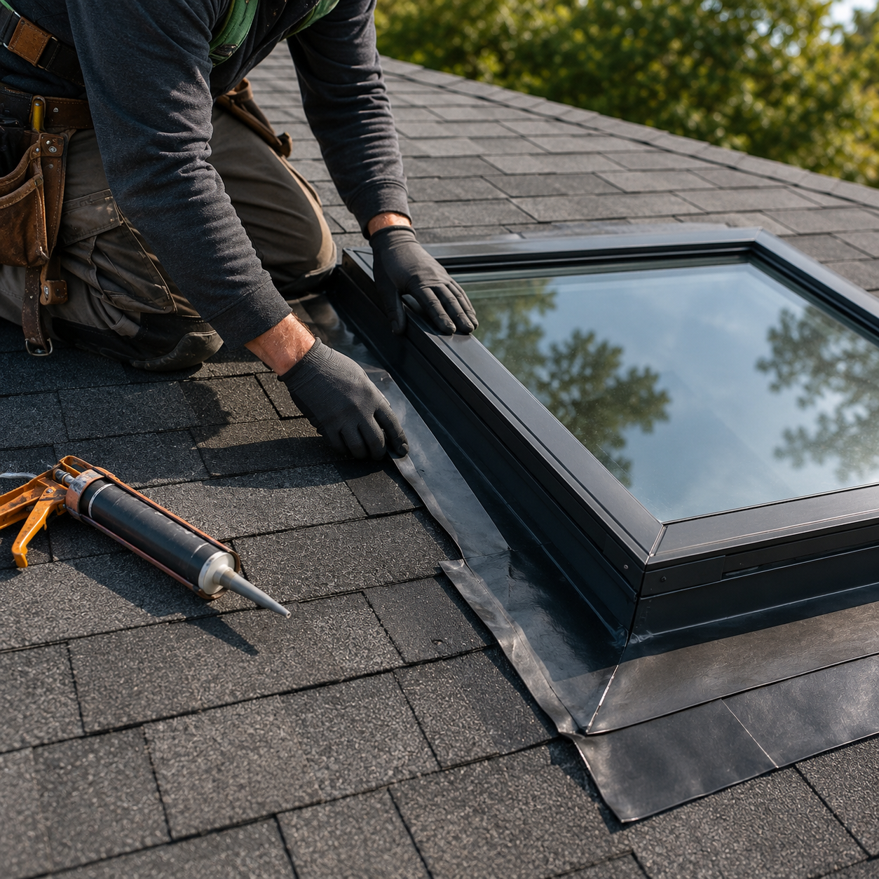 Flashing, Skylight & Waterproofing in Edmonton