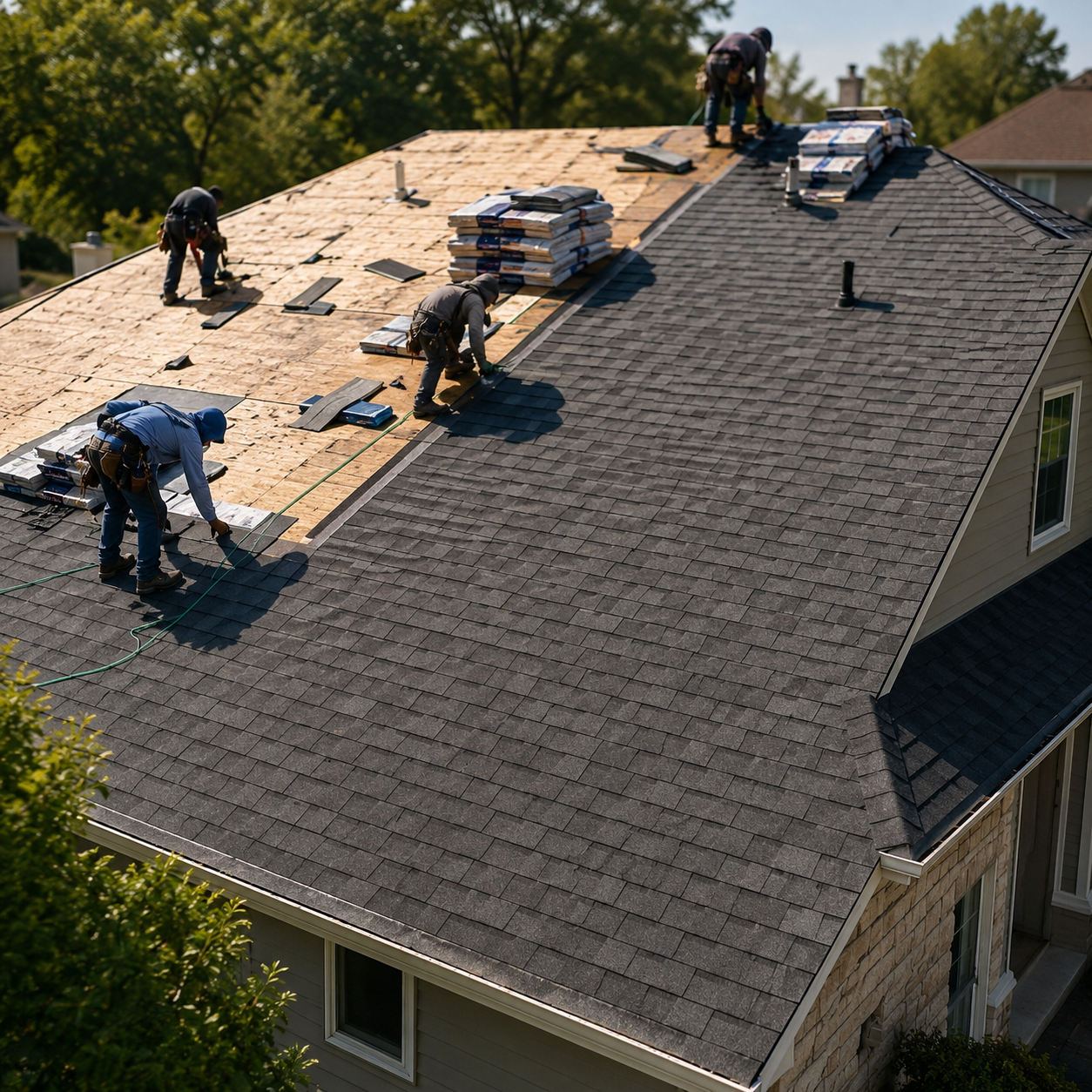 Complete Re-Roofing in Edmonton