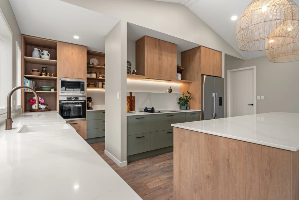 Modern kitchen renovation in Tauranga