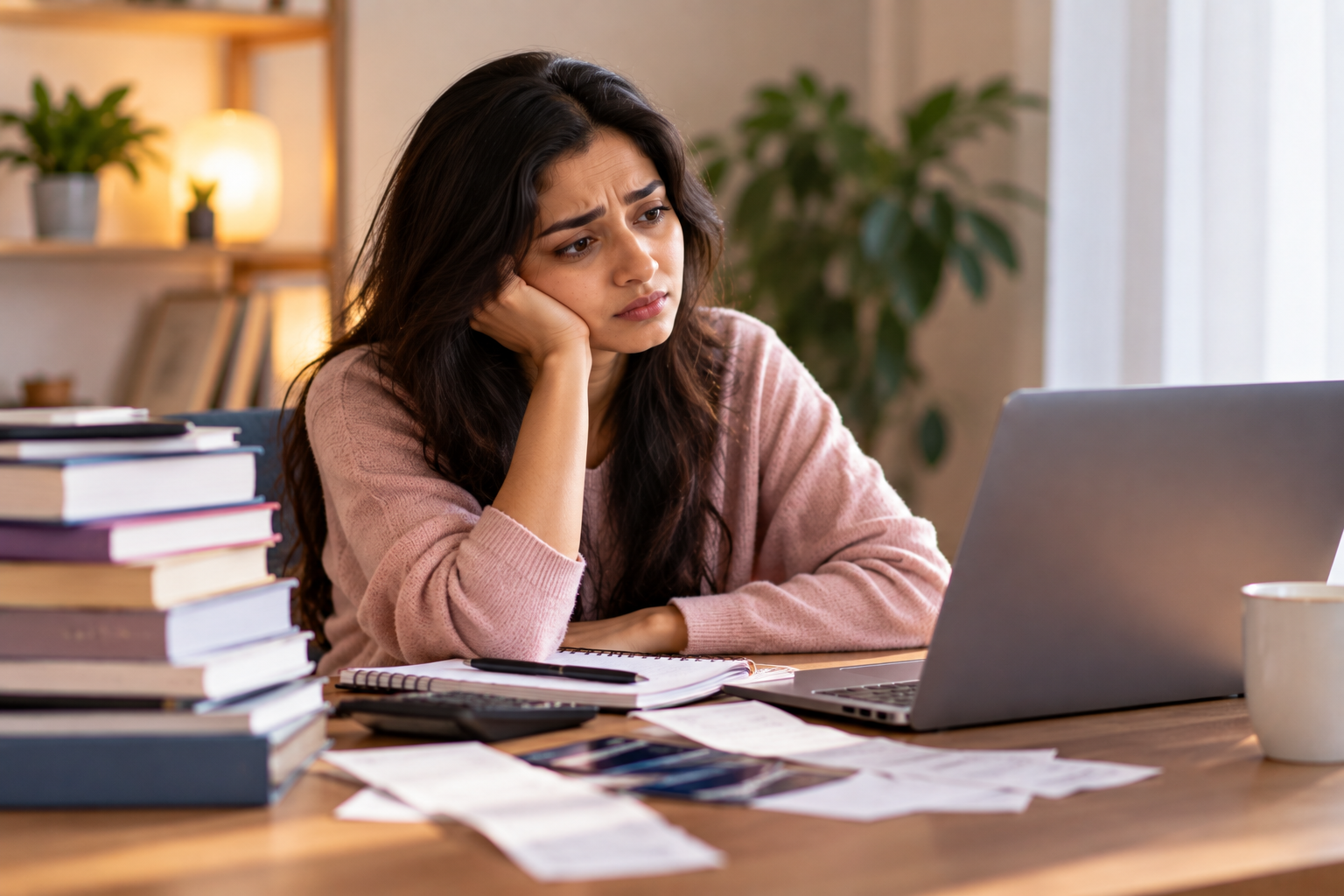 People studying on laptops in an online course