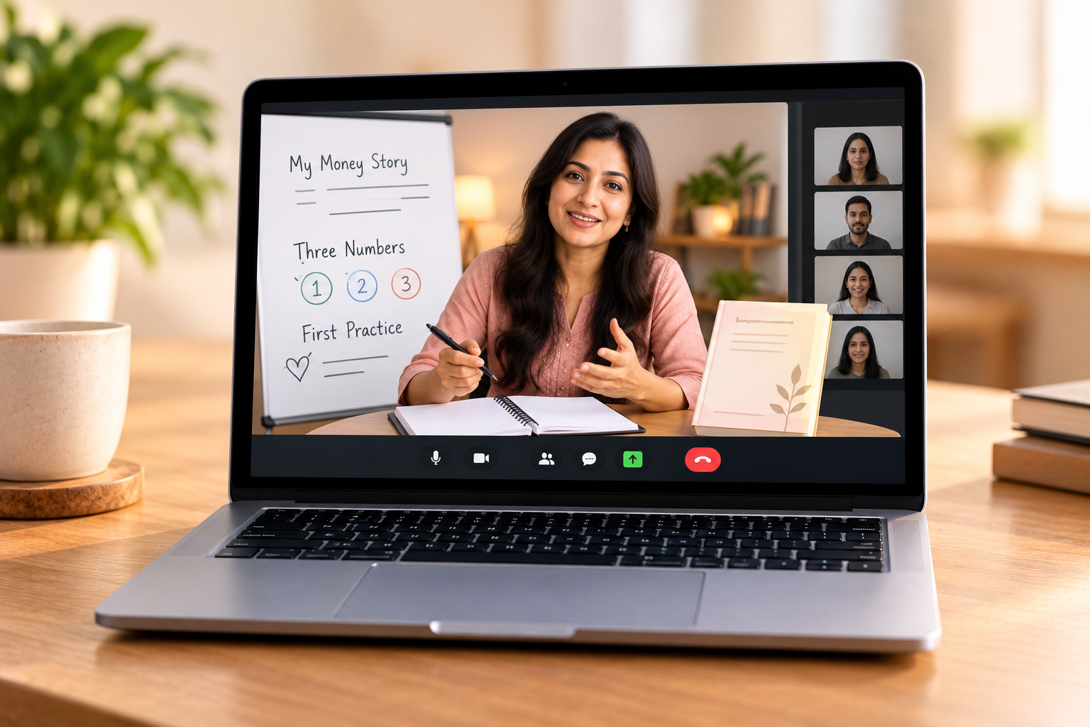 Joining a live online session