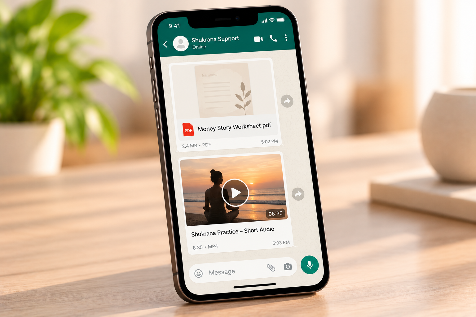 Bonuses arriving on a device