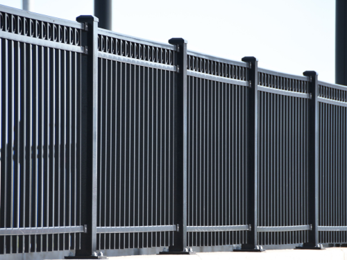 Metal Fence in Cumming