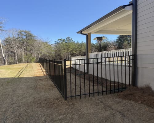 Dahlonega Aluminum Fence