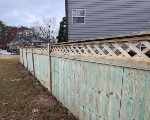 Cumming Wood Fence