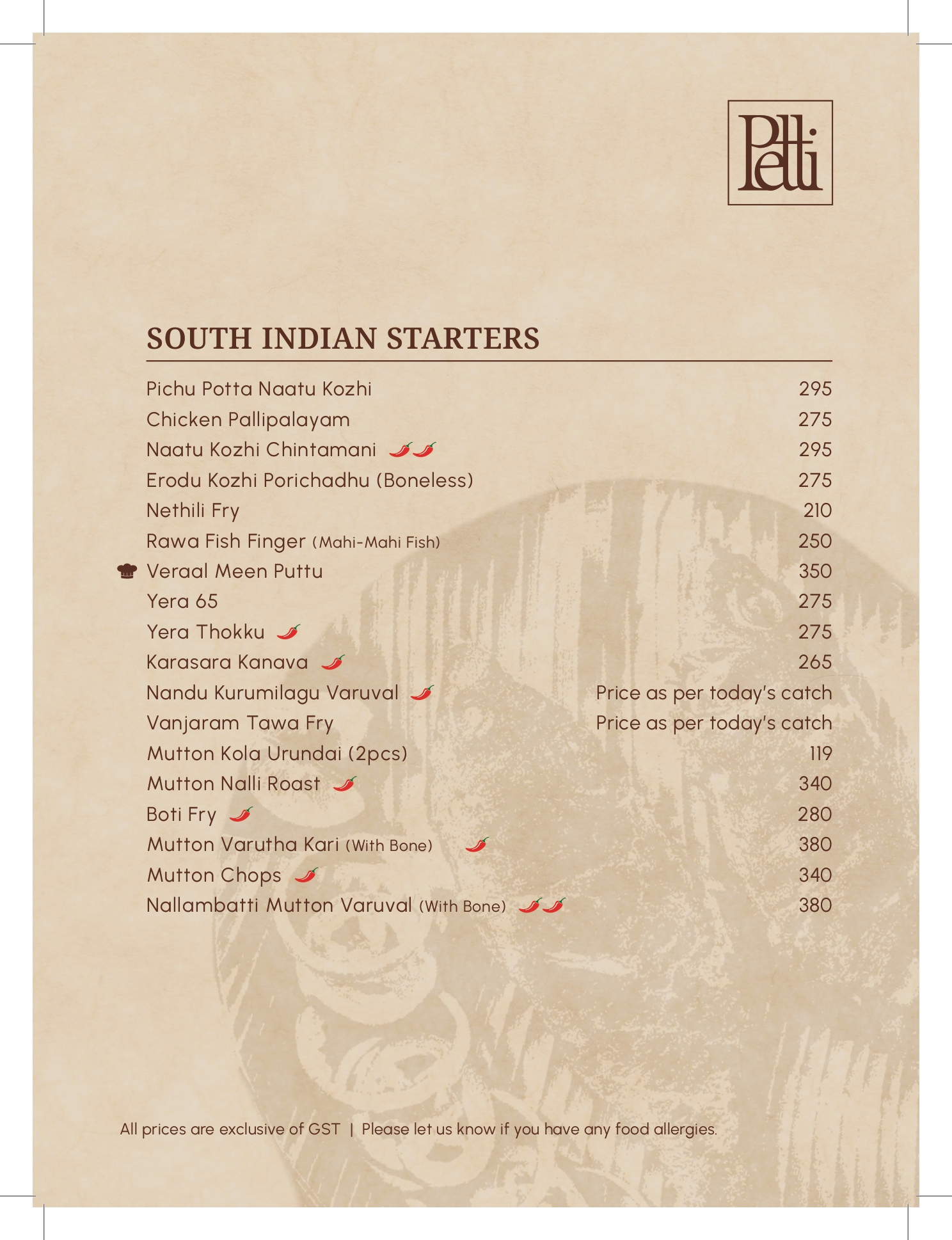 Menu Page 6