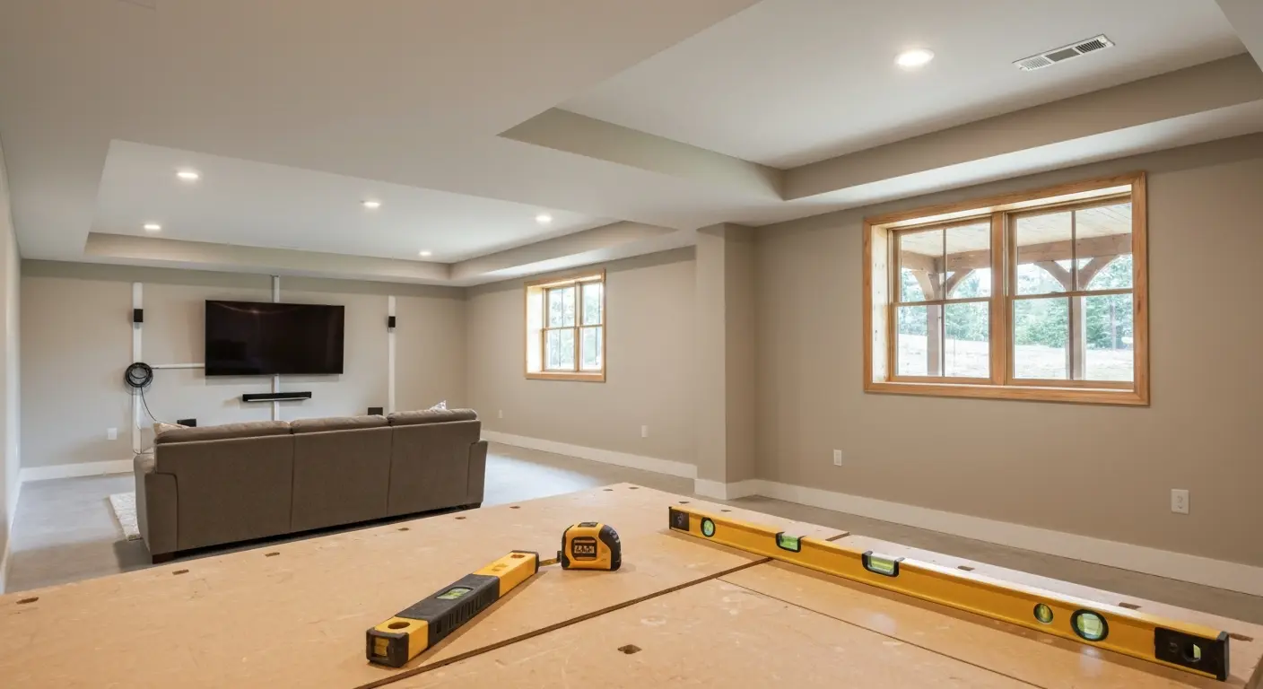 Basement finishing