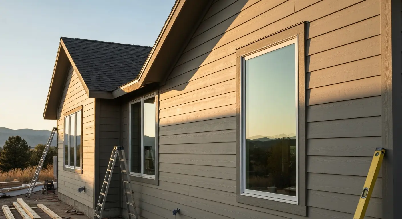 Exterior siding project