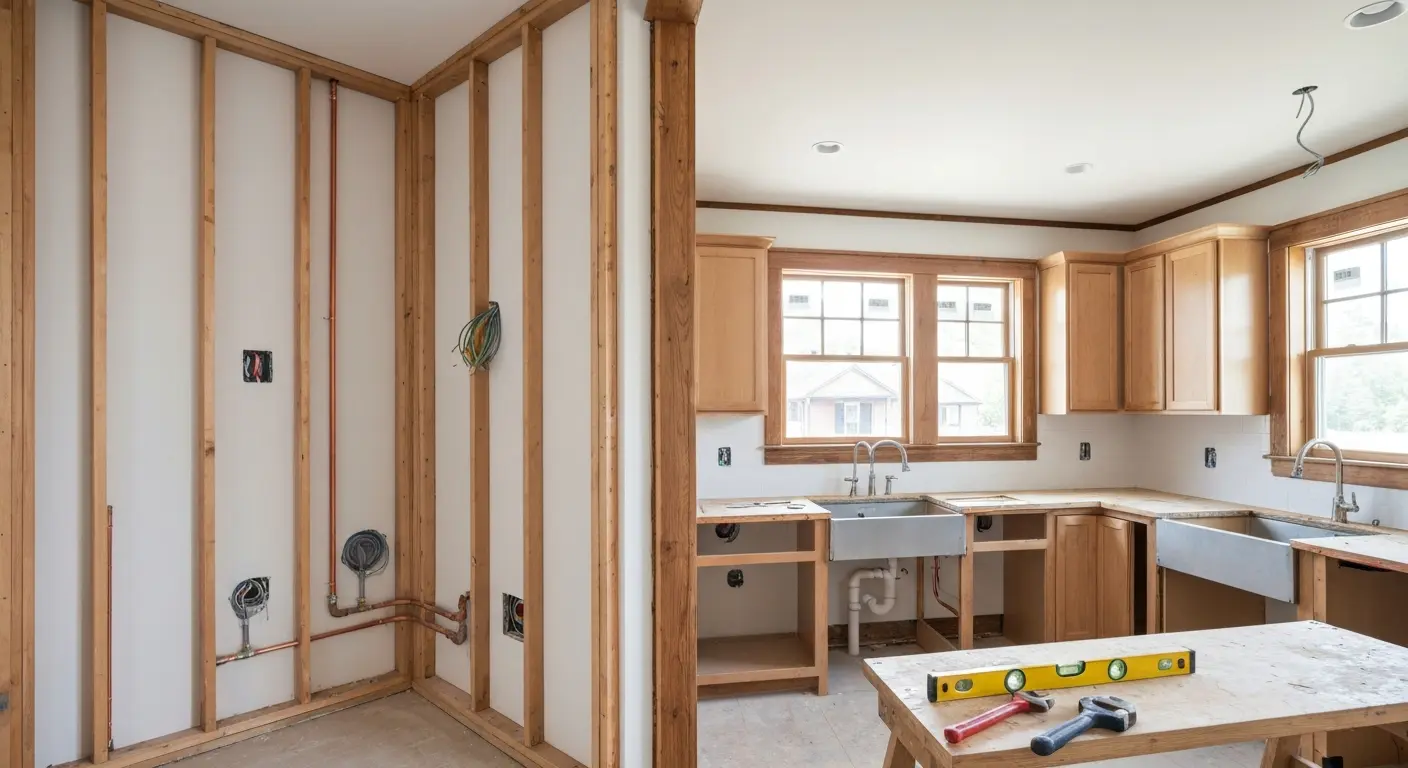 Kitchen remodeling project