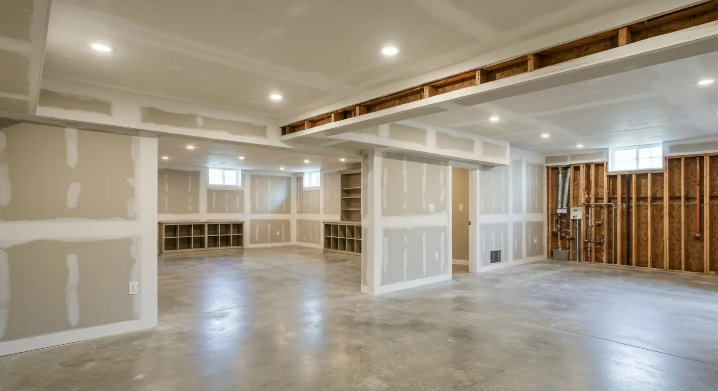 Basement finishing