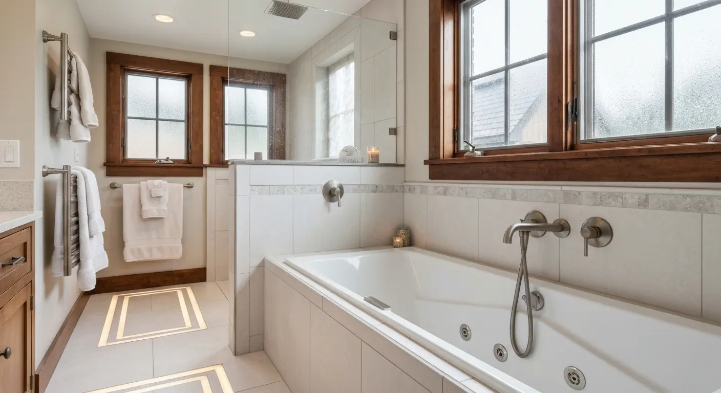 Luxury bathroom design