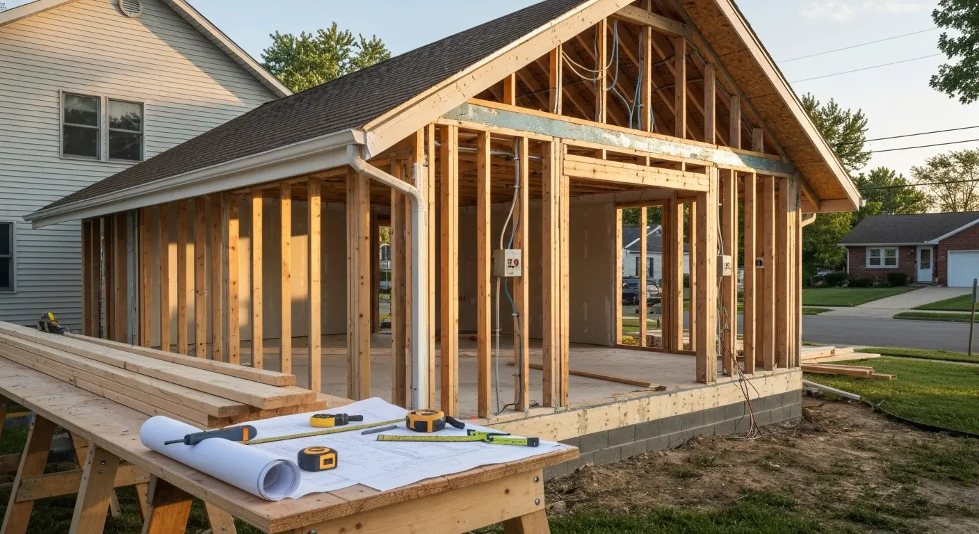 Room addition project