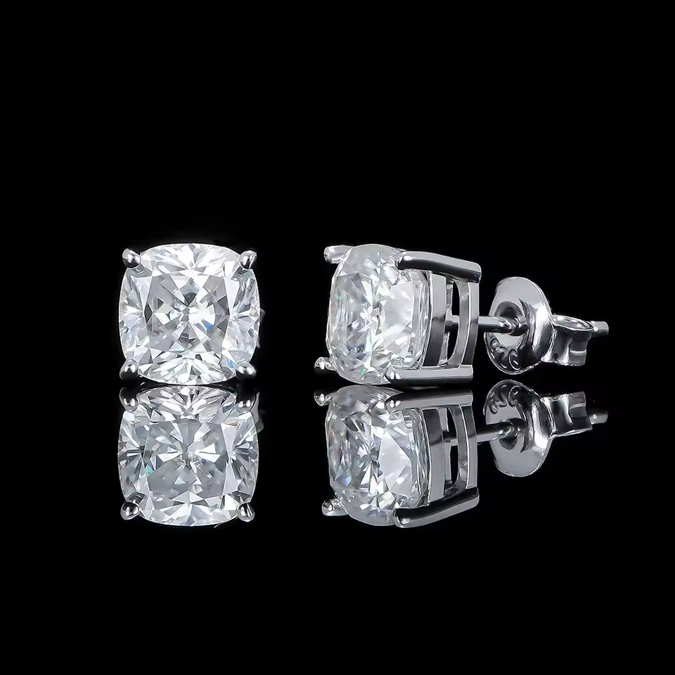 Moissanite earrings