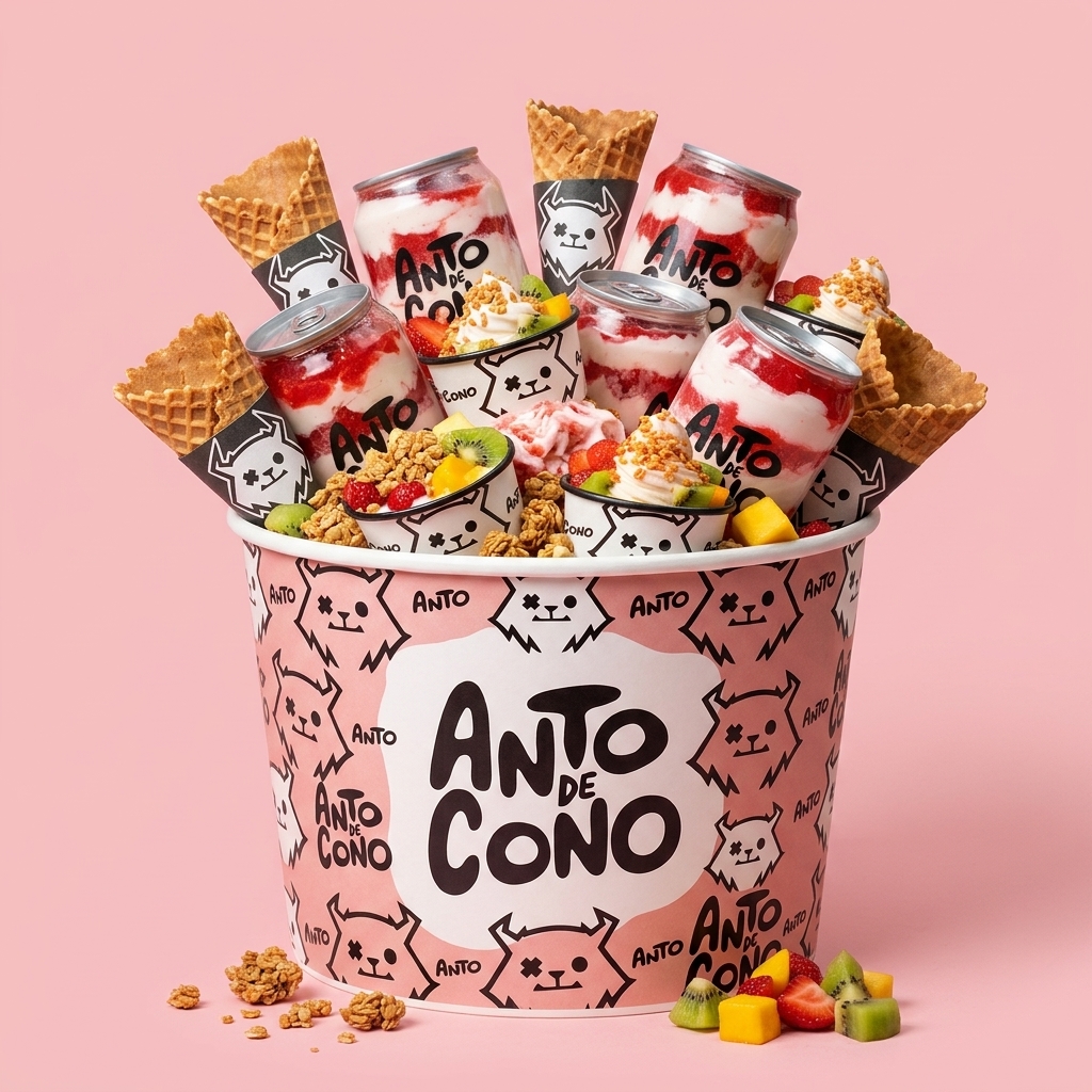 Tinas de helado para llevar