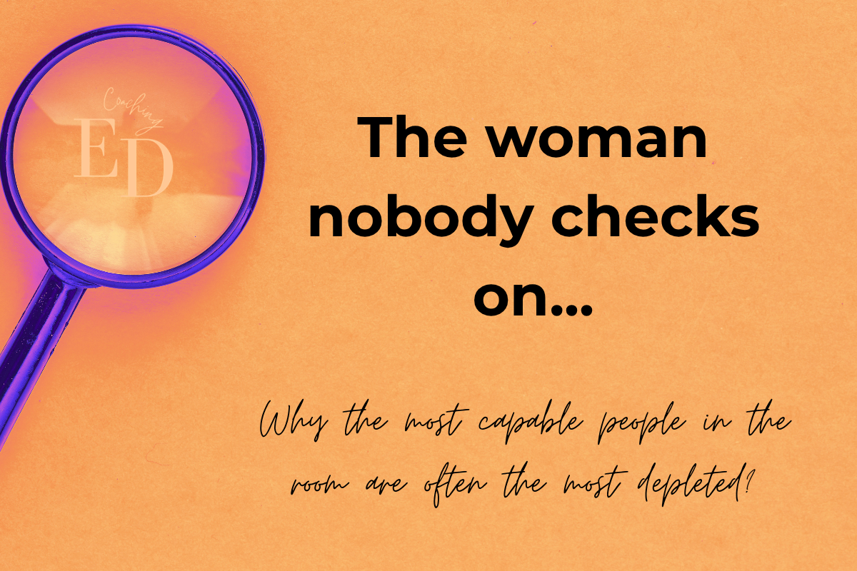 The woman nobody checks on