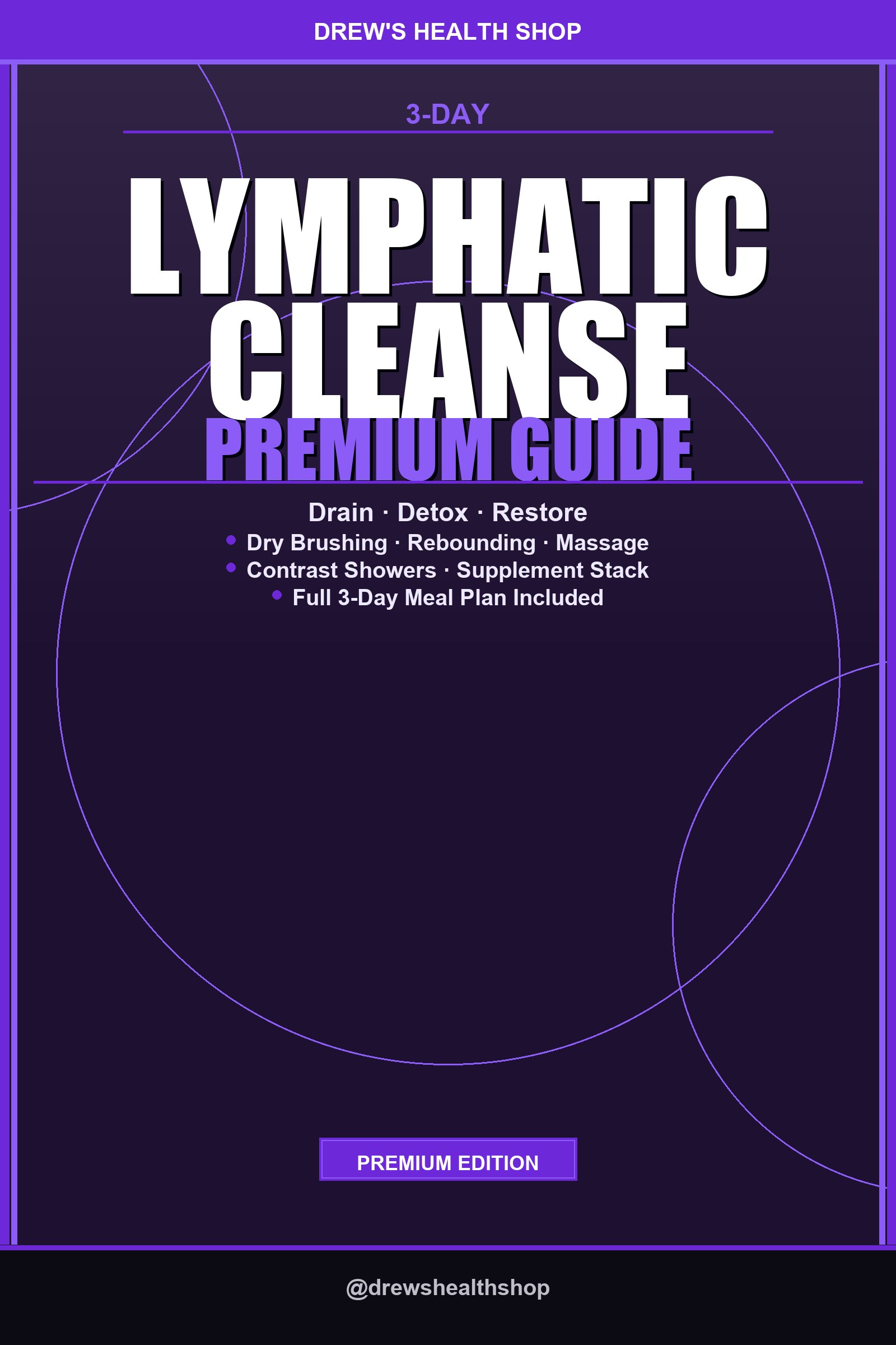 3-Day Lymphatic Cleansing Guide ebook