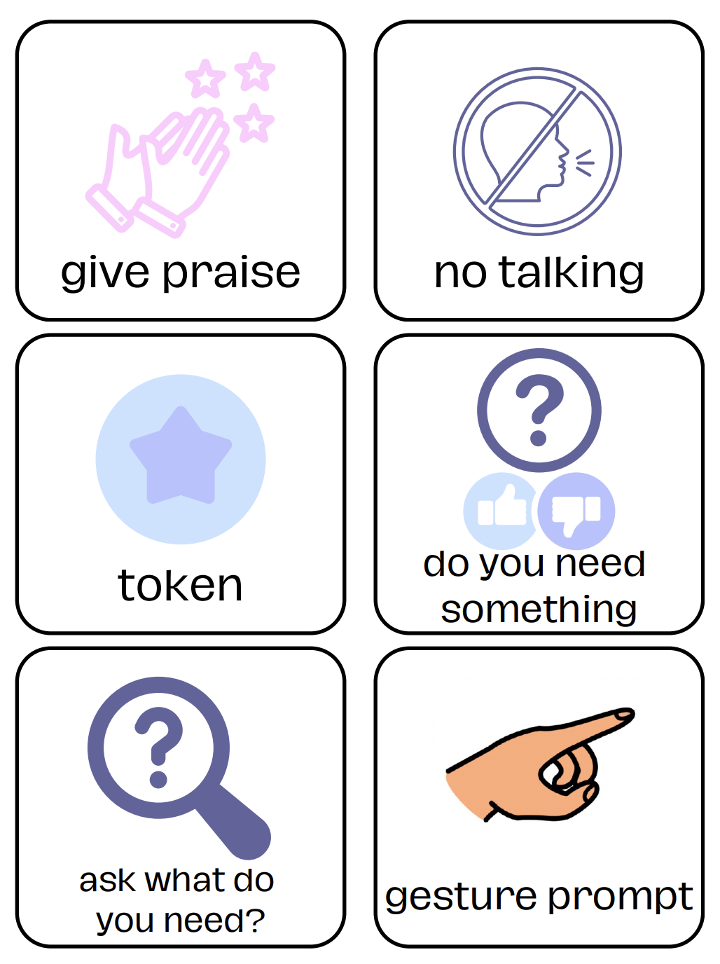 Behavior Coaching Cards preview