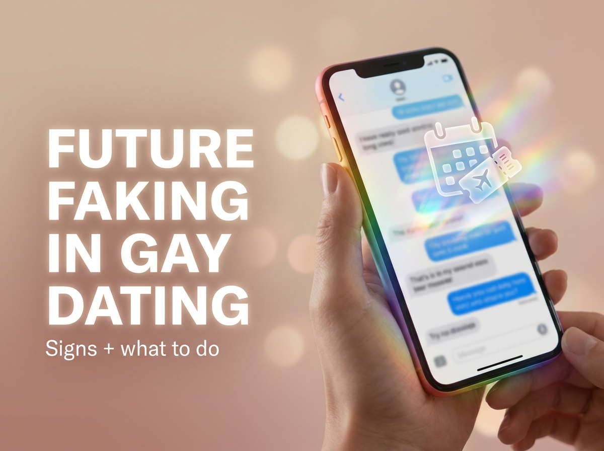 Future Faking in Gay Dating: Signs, Examples, and What to Do