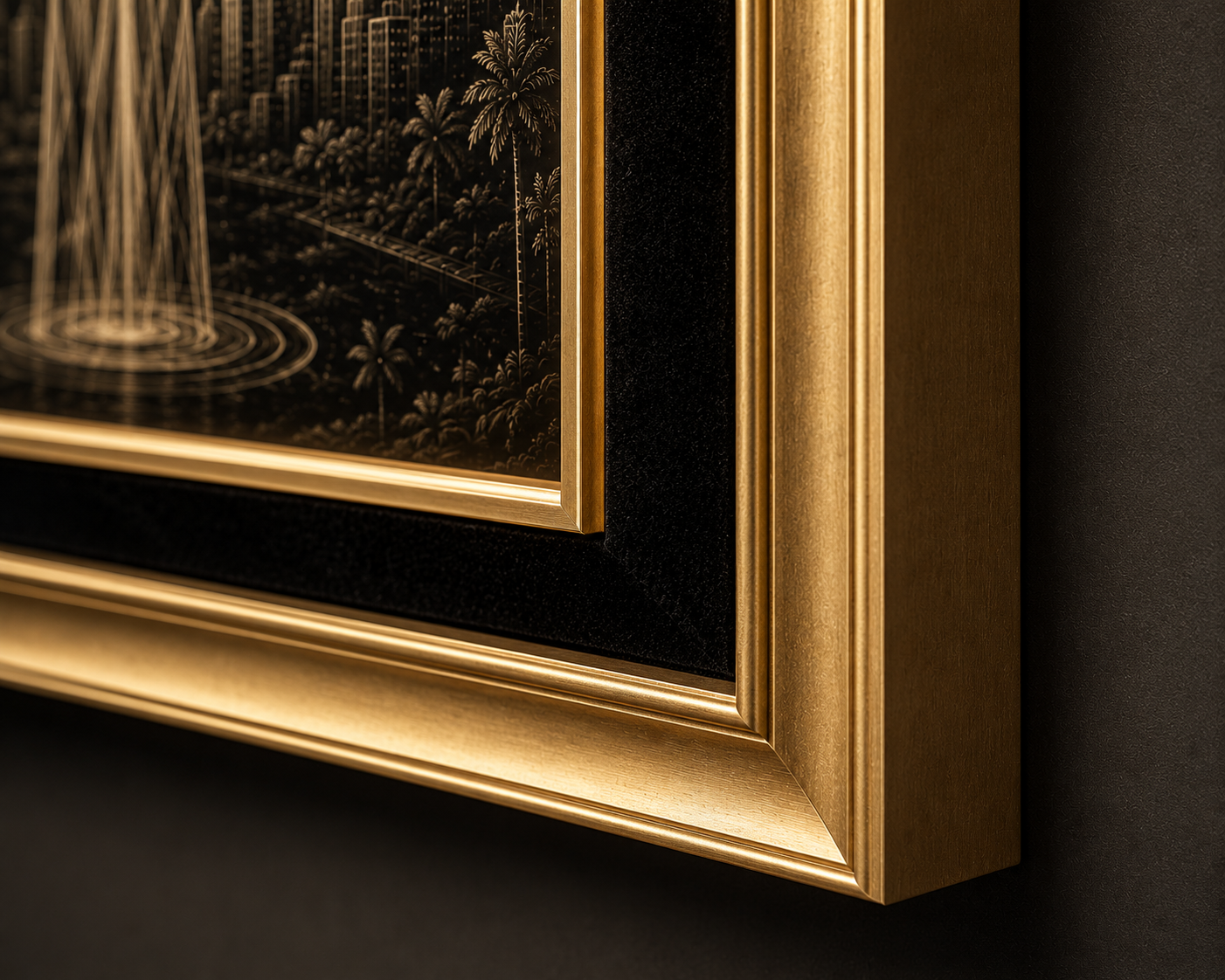 Custom gallery frame