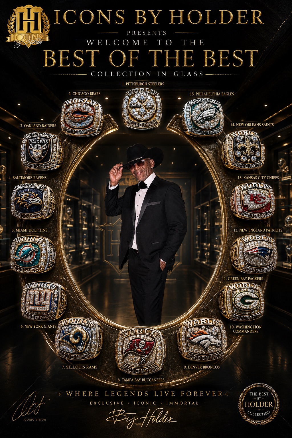 The Art of Champions exhibition preview