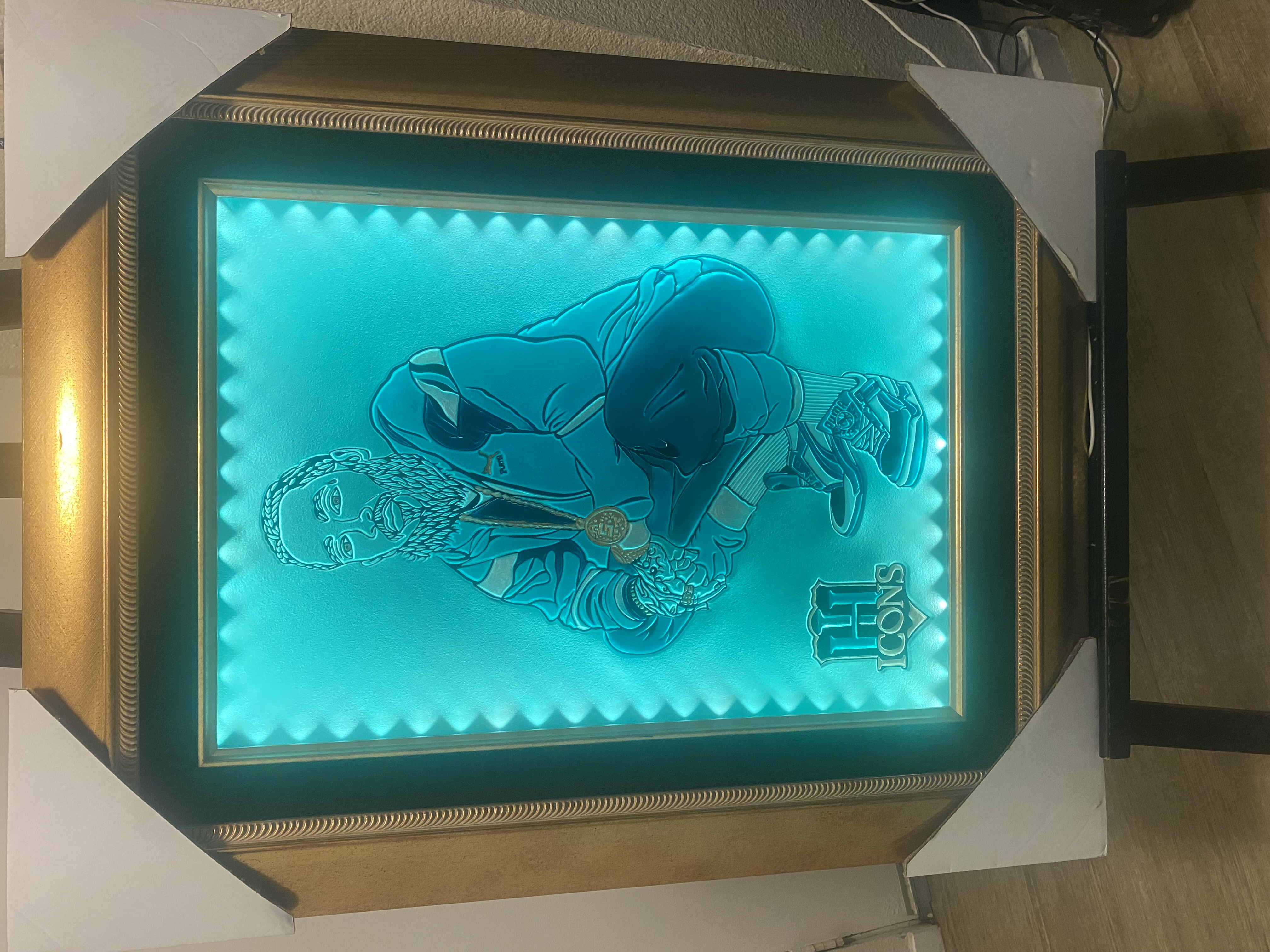 Integrated LED lighting