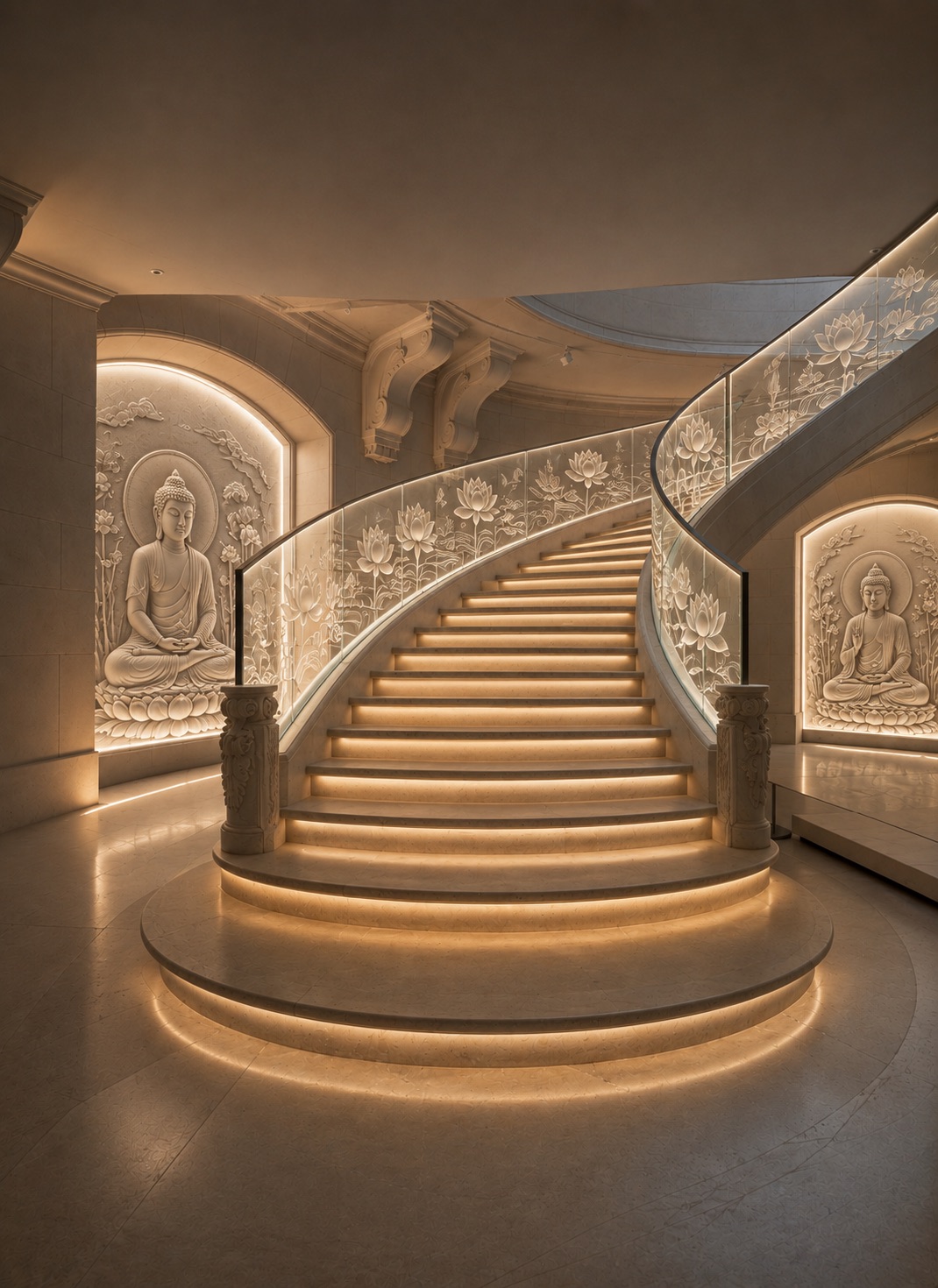 Illuminated Stair Features