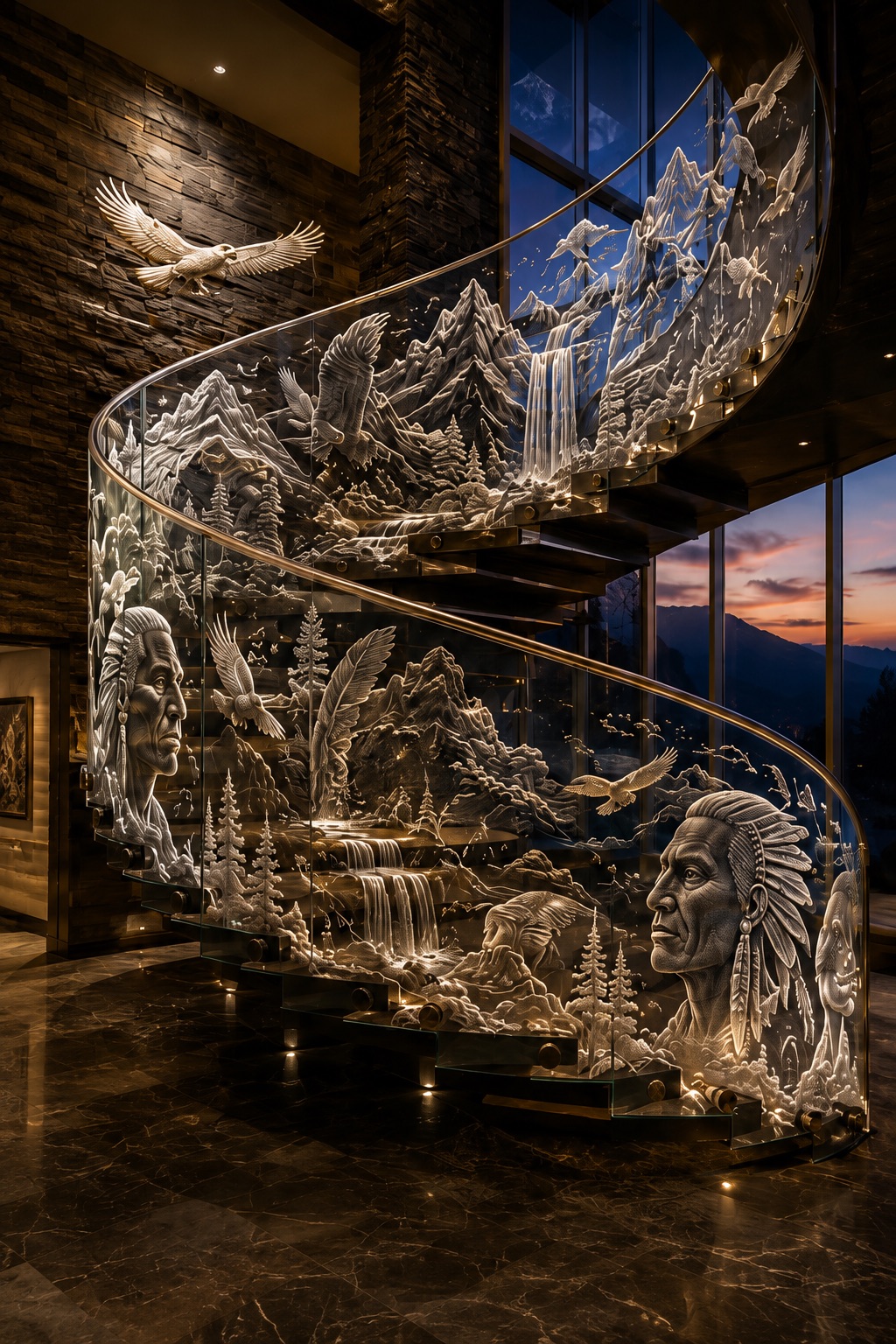 Estate Staircase Design