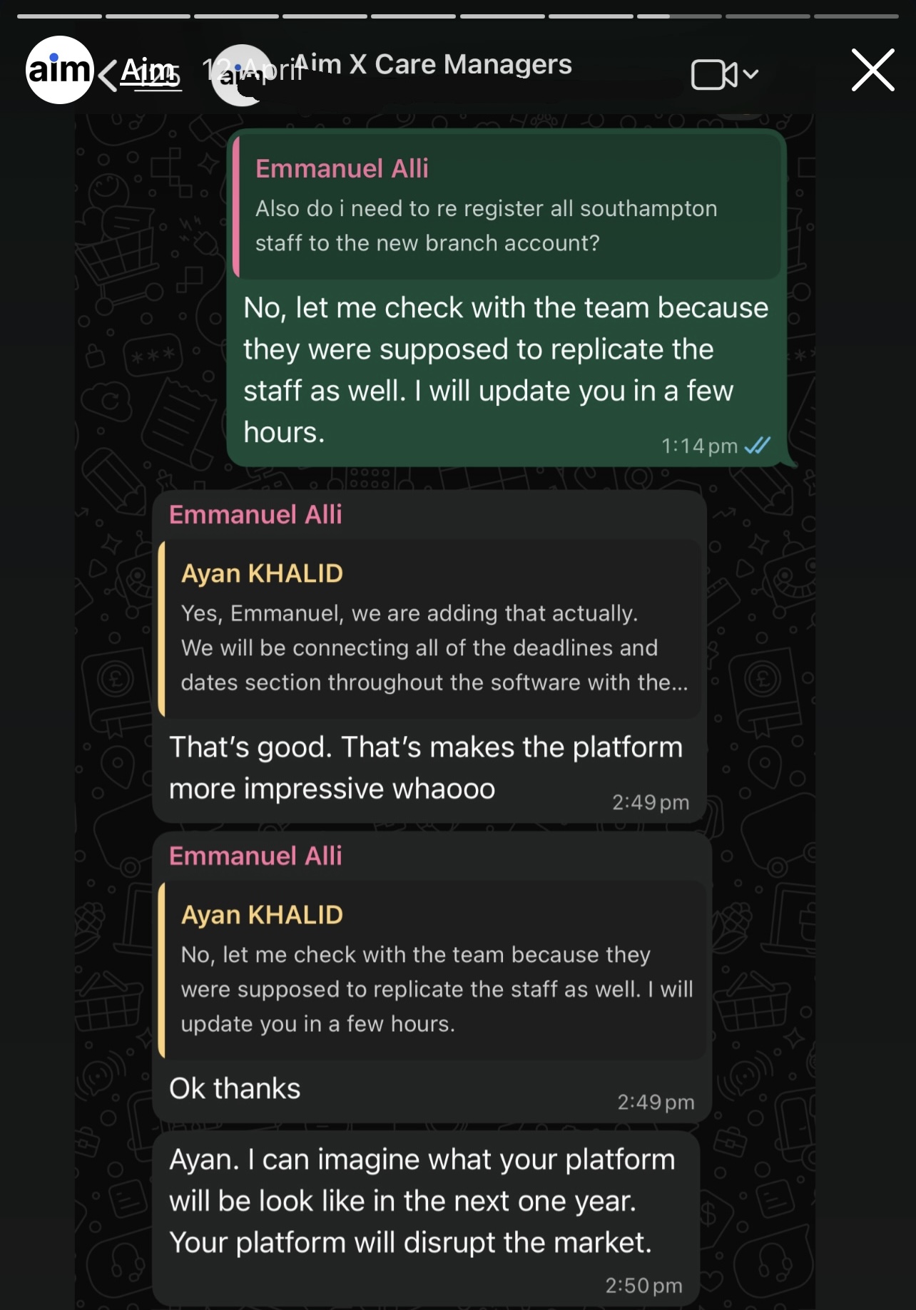 Client Testimonial
