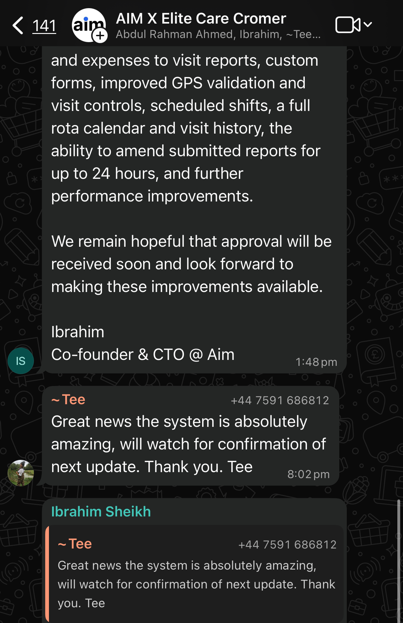 Client Testimonial