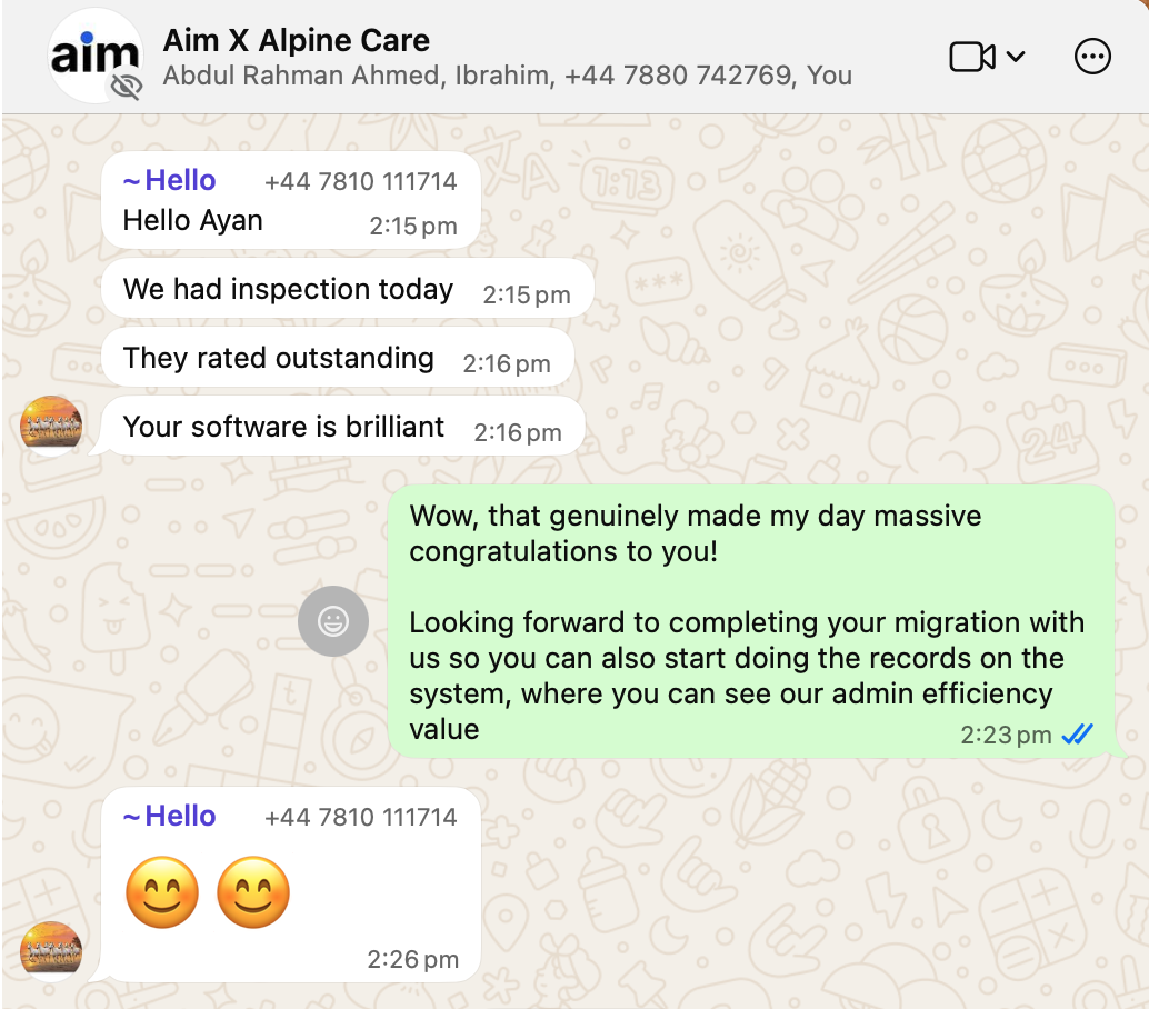 Client Testimonial
