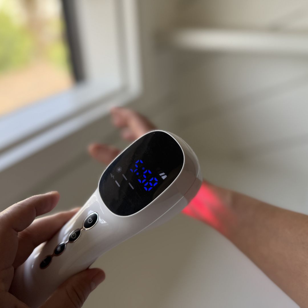 True Laser Pro side view with straps