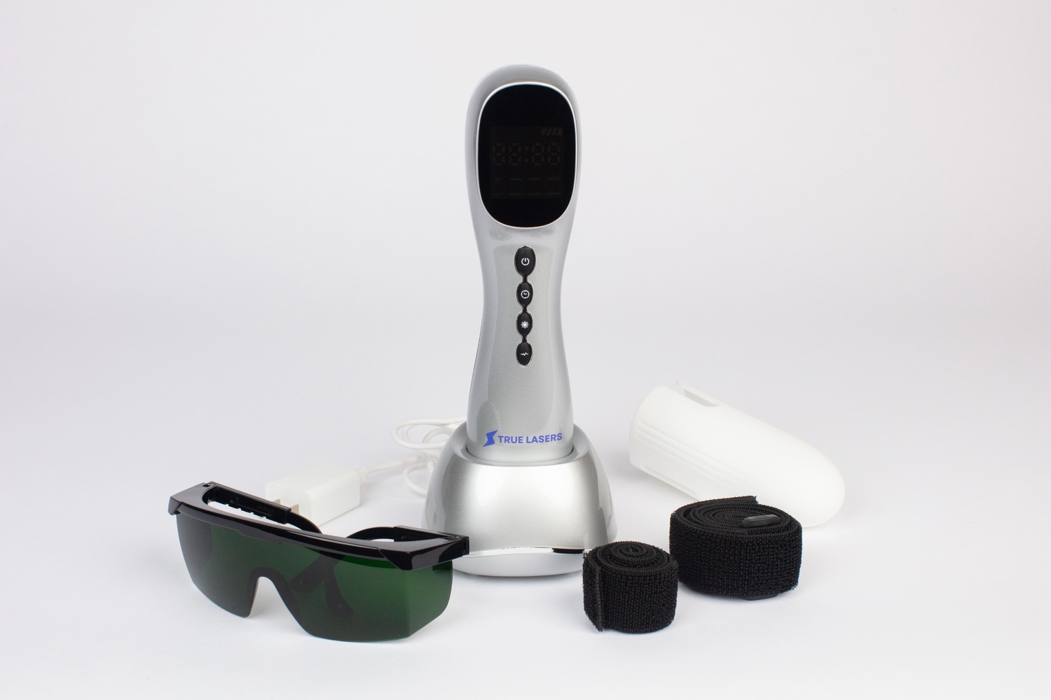 True Laser Platinum — 3-wavelength Class 3B laser therapy device with TENS