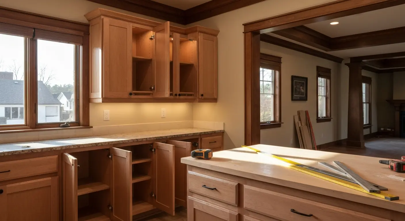 Interior finishing and custom cabinetry