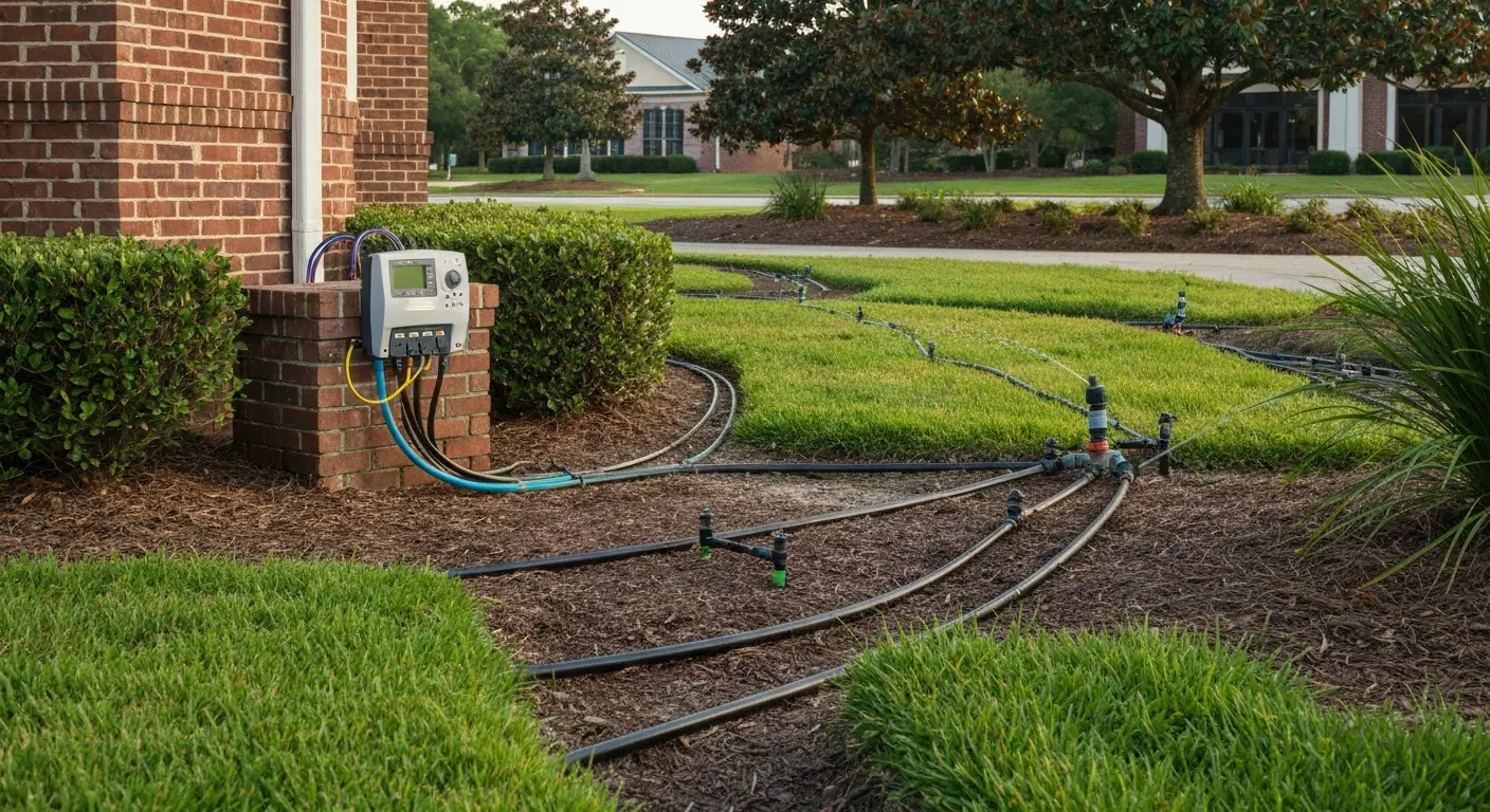 Commercial irrigation project