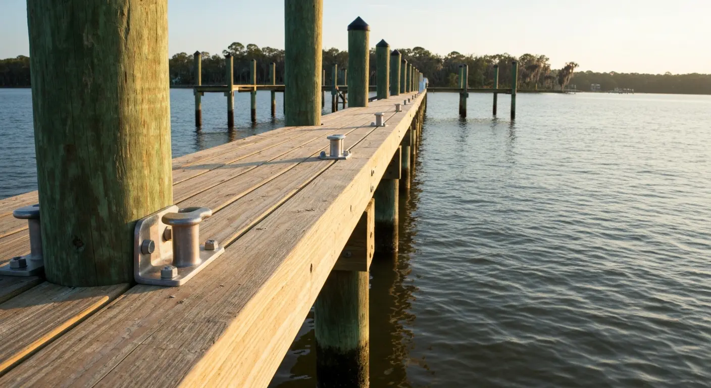 Residential pier construction