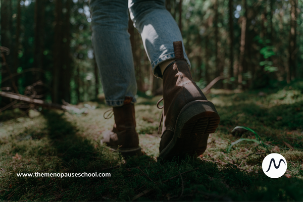 national walking day 2026 feet walking in the woods