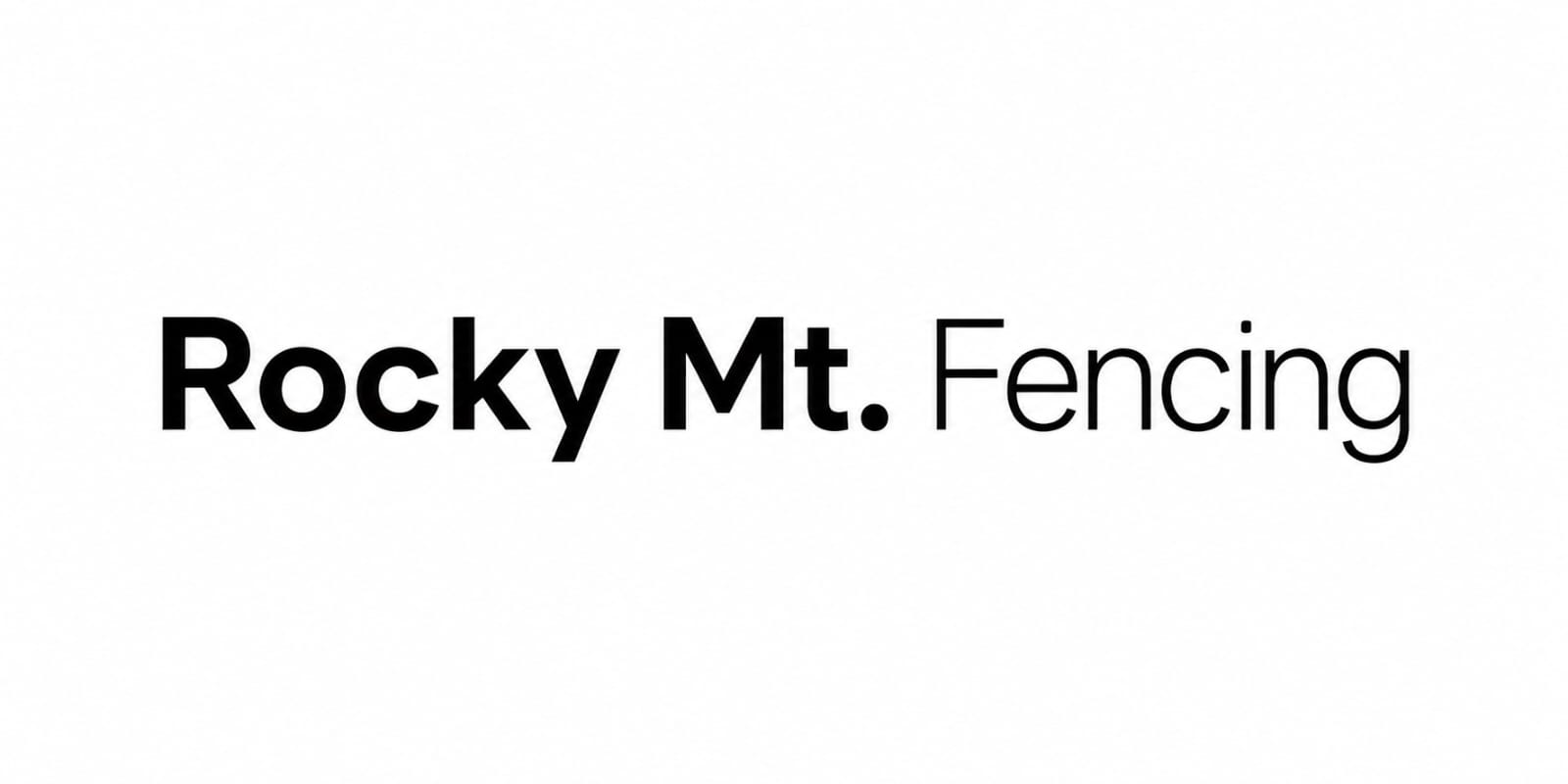 Rocky Mt. Fencing